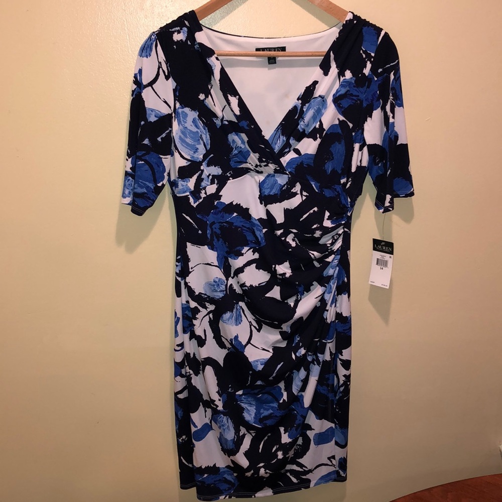 RALPH LAUREN Dress NWT. SIZE 14